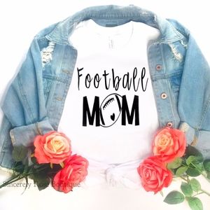 Football Mom | White T-Shirt